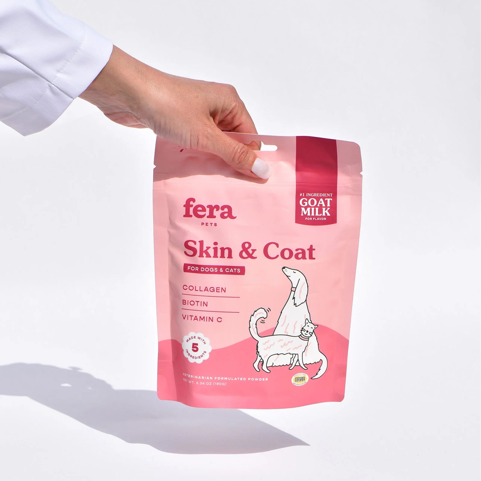 Skin + Coat Goat Milk Topper For Dogs and Cats