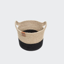 Panier de rangement en jute