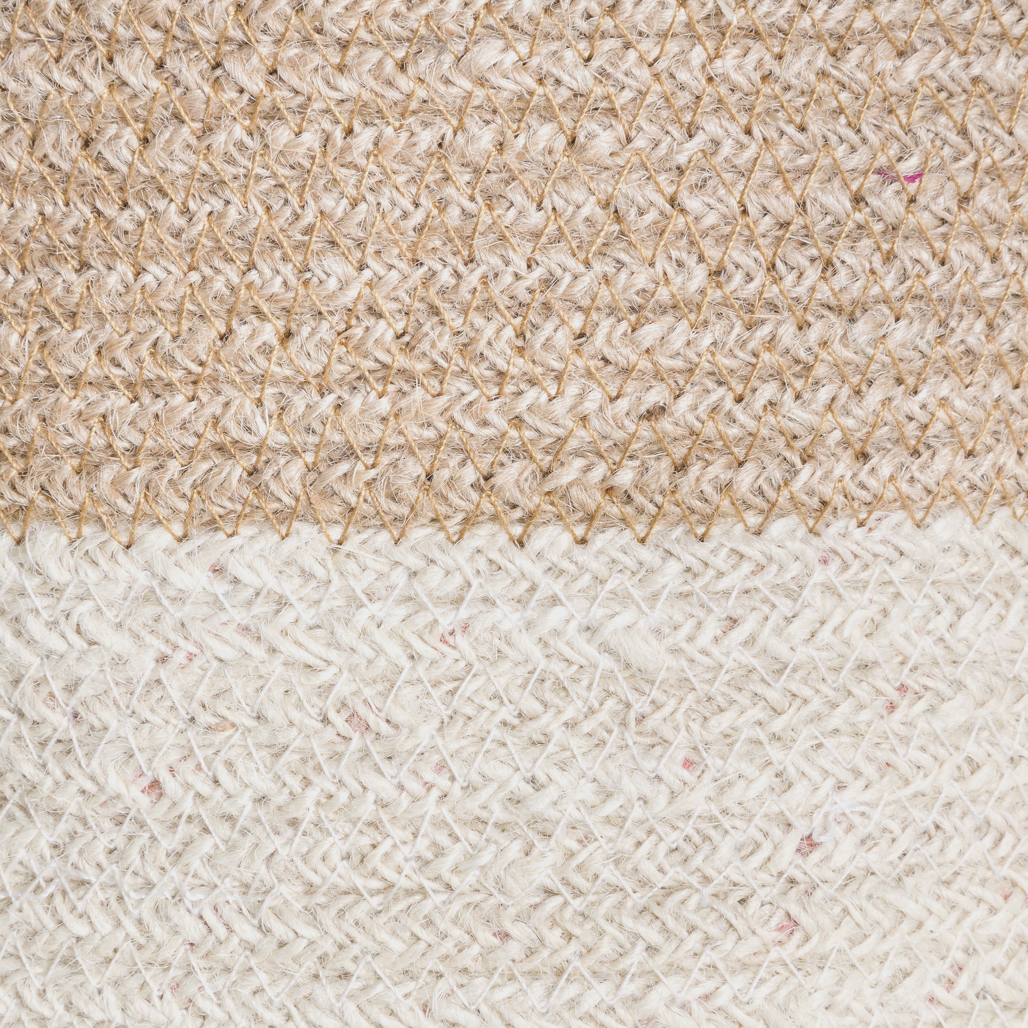 Panier de rangement en jute