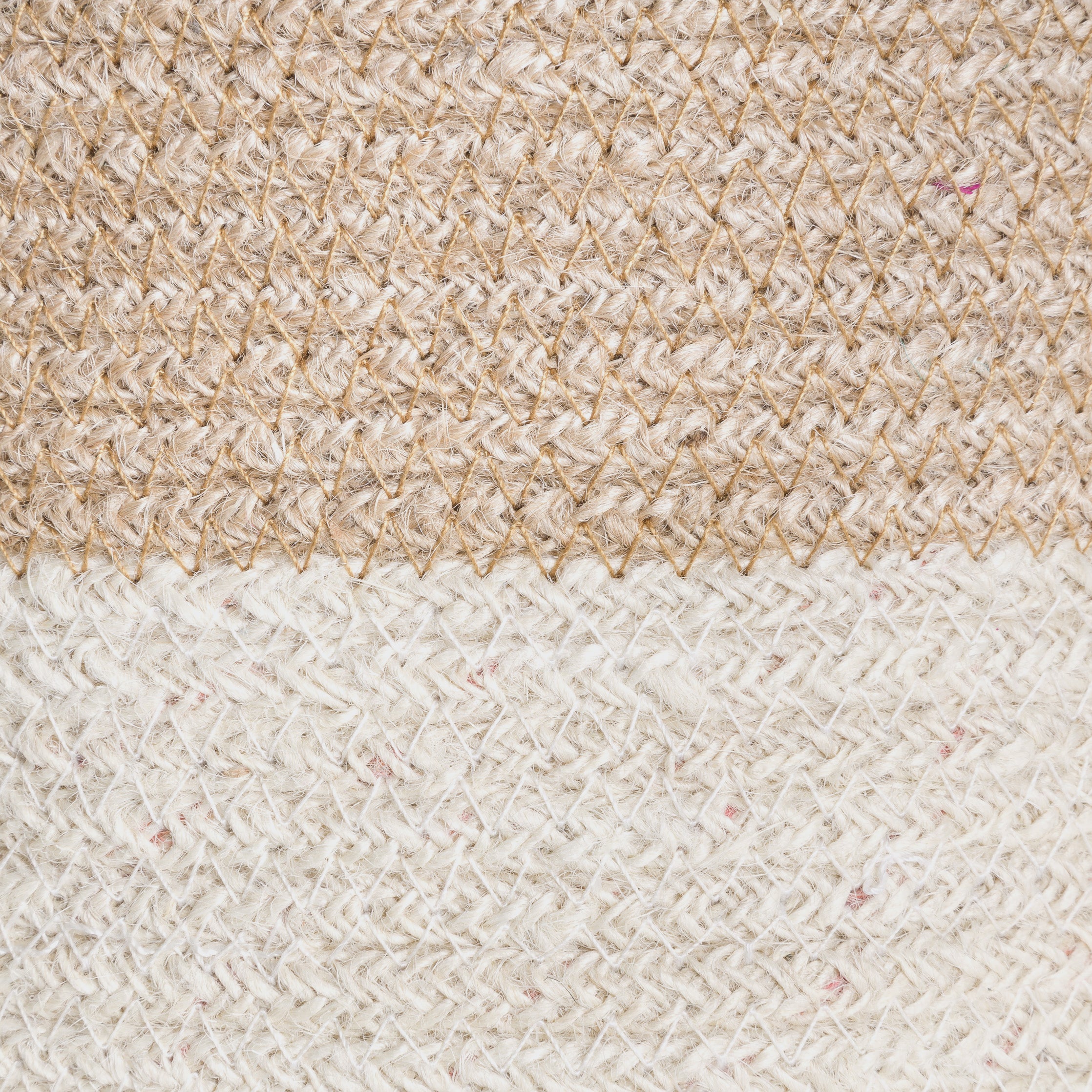Panier de rangement en jute