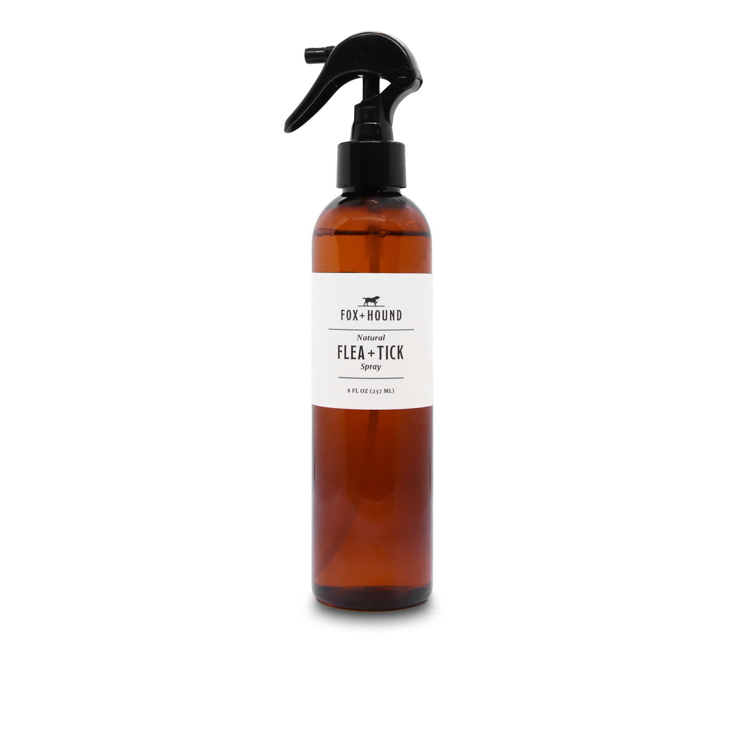Natural dog flea top and tick spray