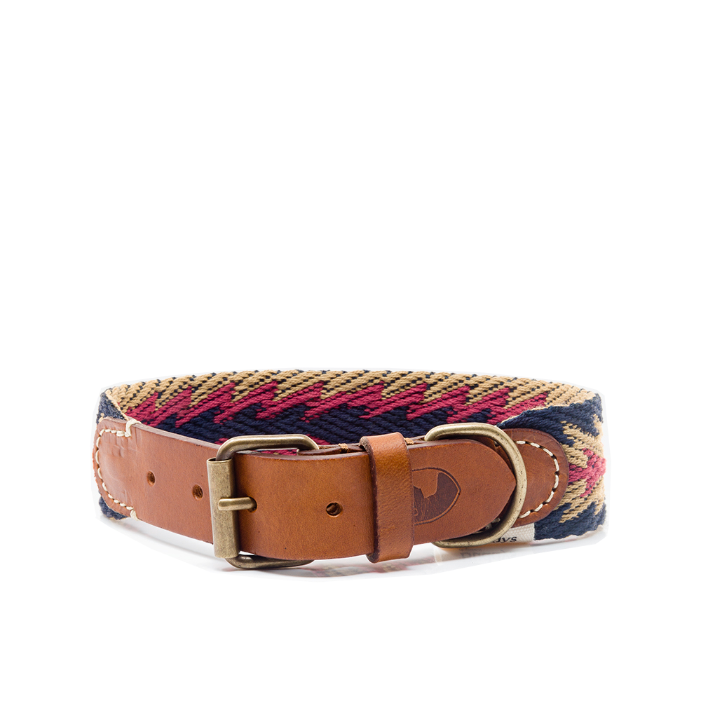 Collier bleu flèche péruvienne