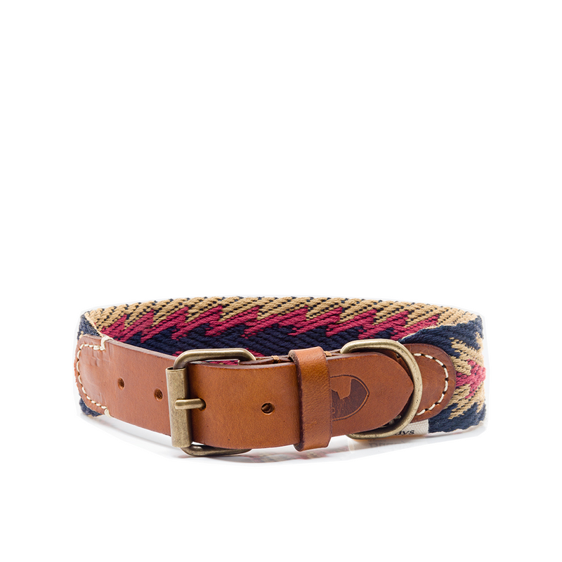 Collier bleu flèche péruvienne